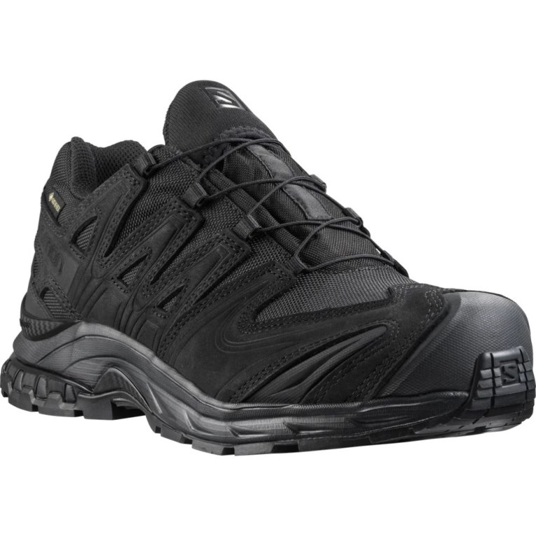 Black Salomon Xa Forces GTX Men's Tactical Boots | PH 48276K